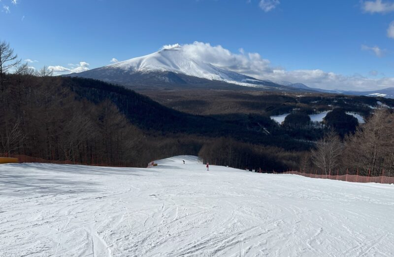 軽井沢スノーパーク 浅間山