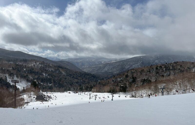 万座温泉スキー場 ゲレンデ