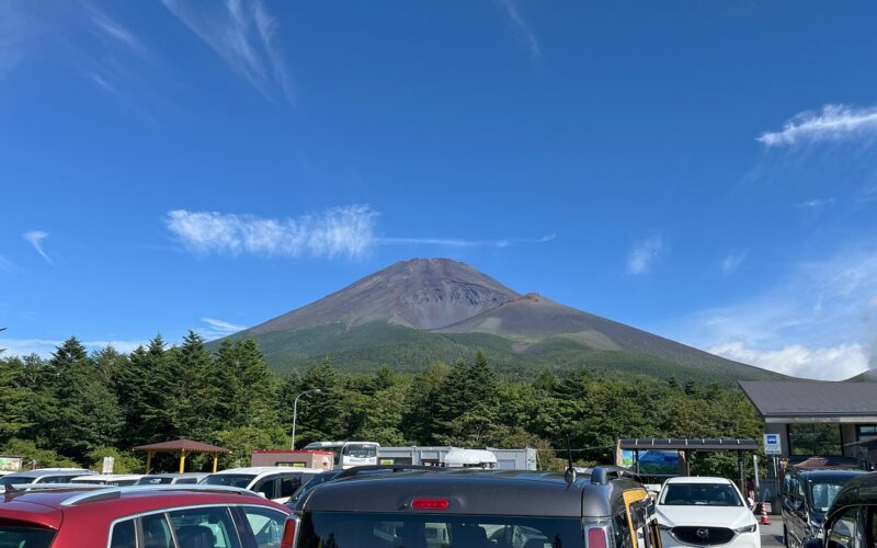 富士山 富士宮ルート 水ヶ塚駐車場