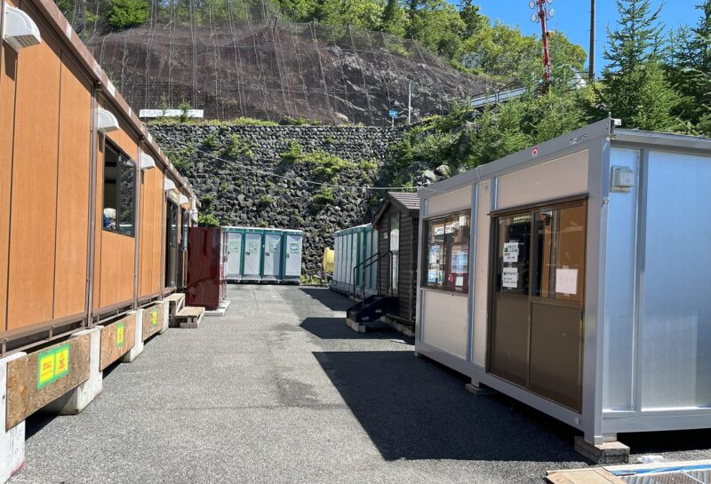 富士山 富士宮ルート 五合目 休憩施設