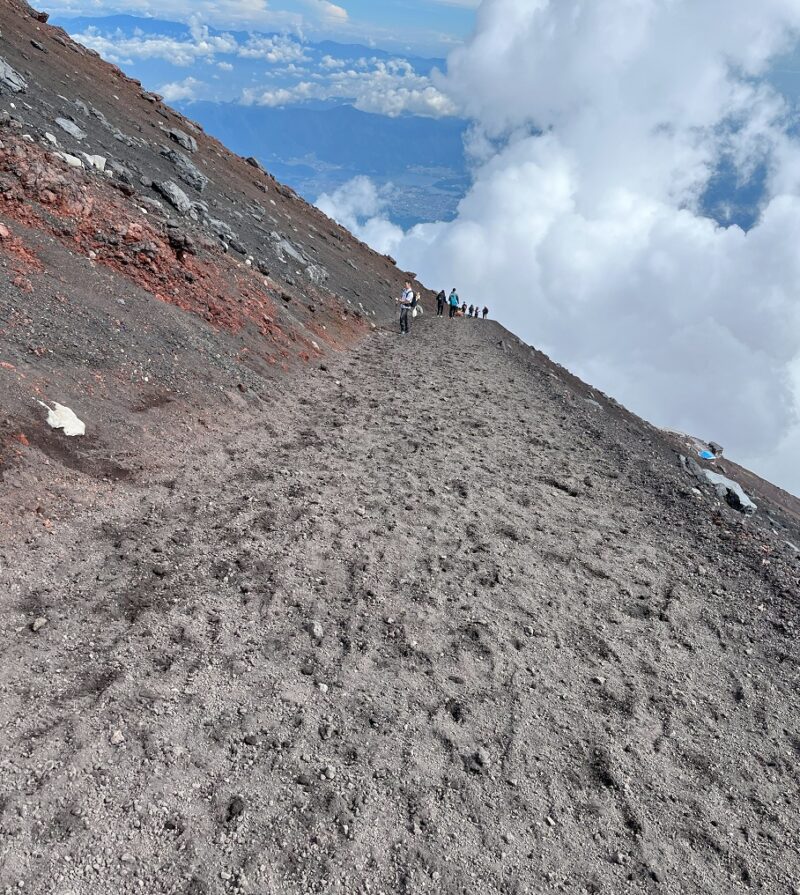 富士山 吉田ルート 下山道