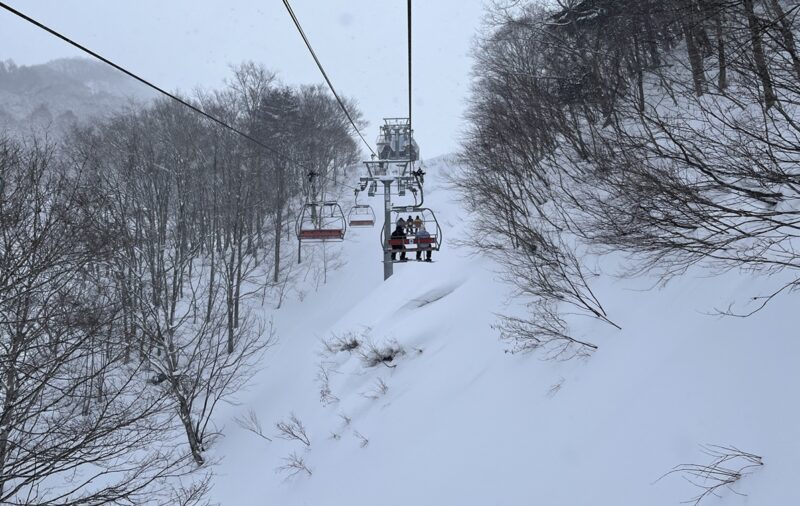 水上高原スキーリゾート みなかみクワッドリフト