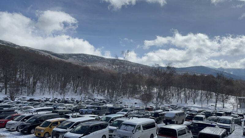 ピラタス蓼科スノーリゾート 駐車場