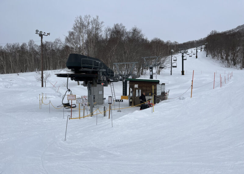 ニセコ モイワスキー場 第2ペアリフト