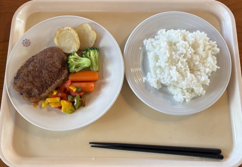 尾瀬岩倉 ホワイトワールド ホルン ハンバーグ